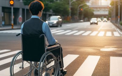 Safe Road-Crossing by Autonomous Wheelchairs by information fusion